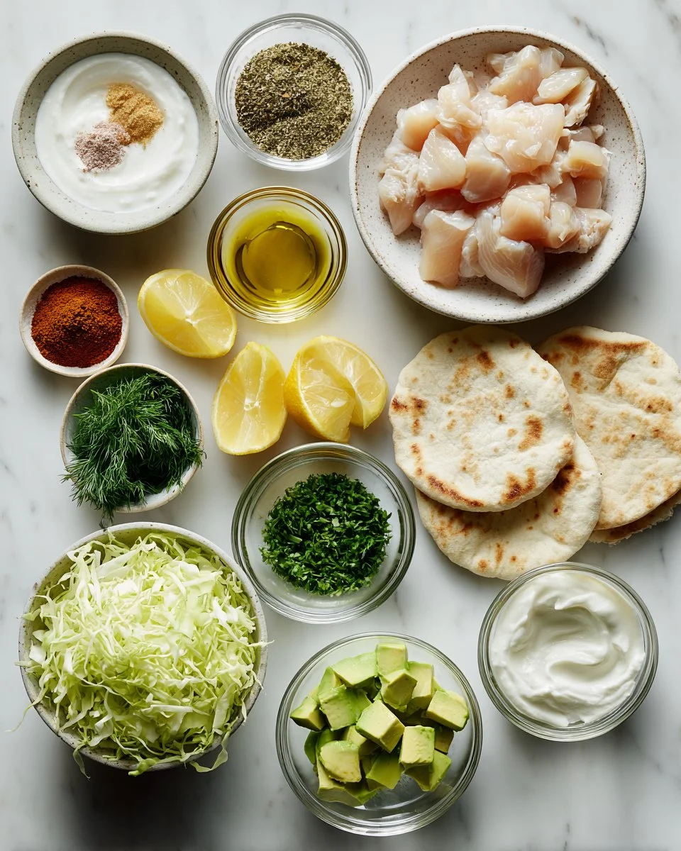 Sheet Pan Chicken Pitas with Herby Ranch