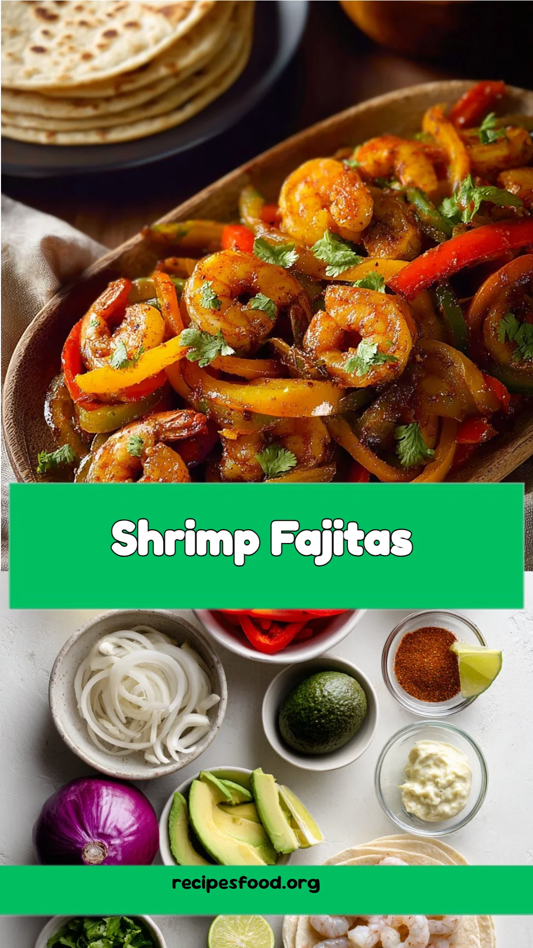 Shrimp Fajitas