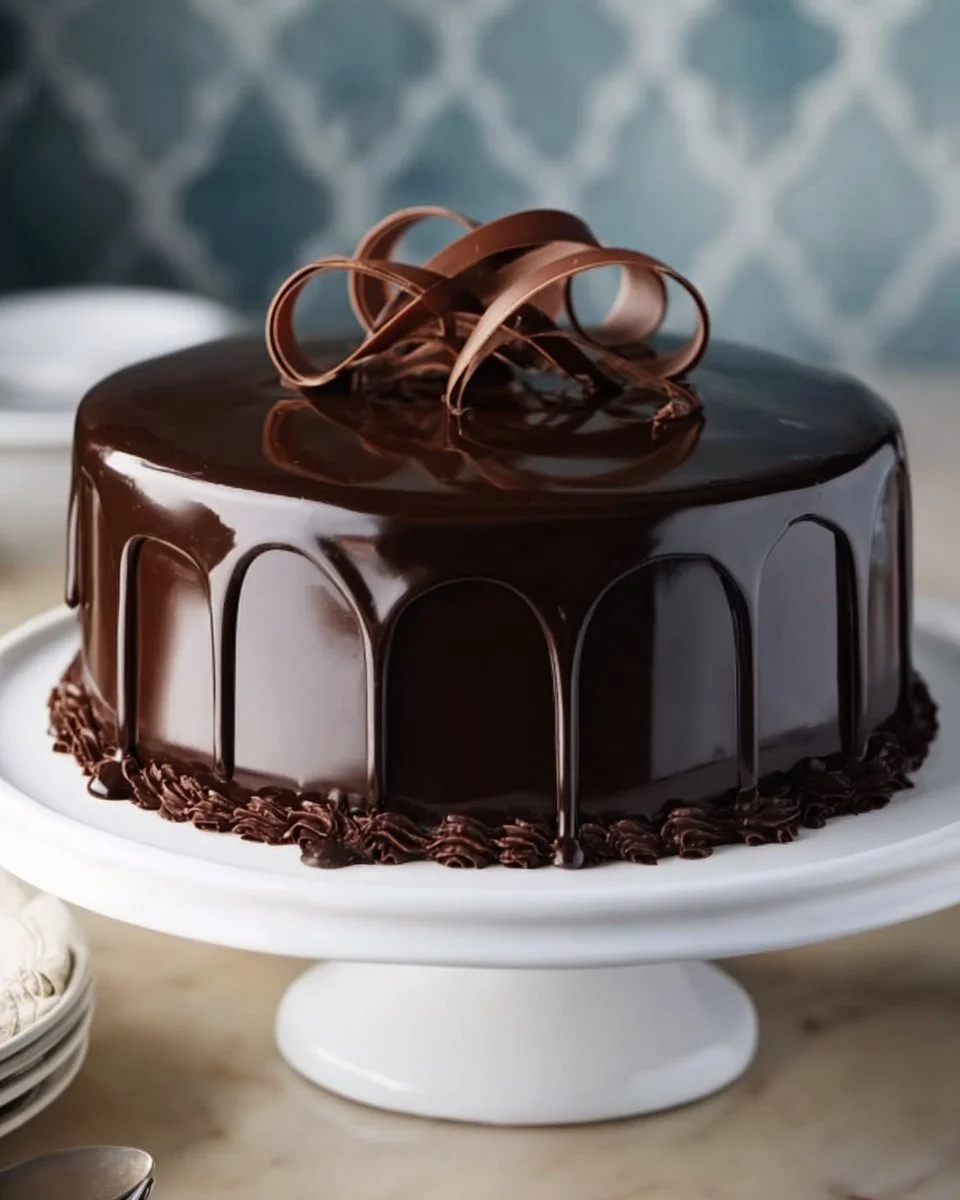 Sour Cream Chocolate Cake