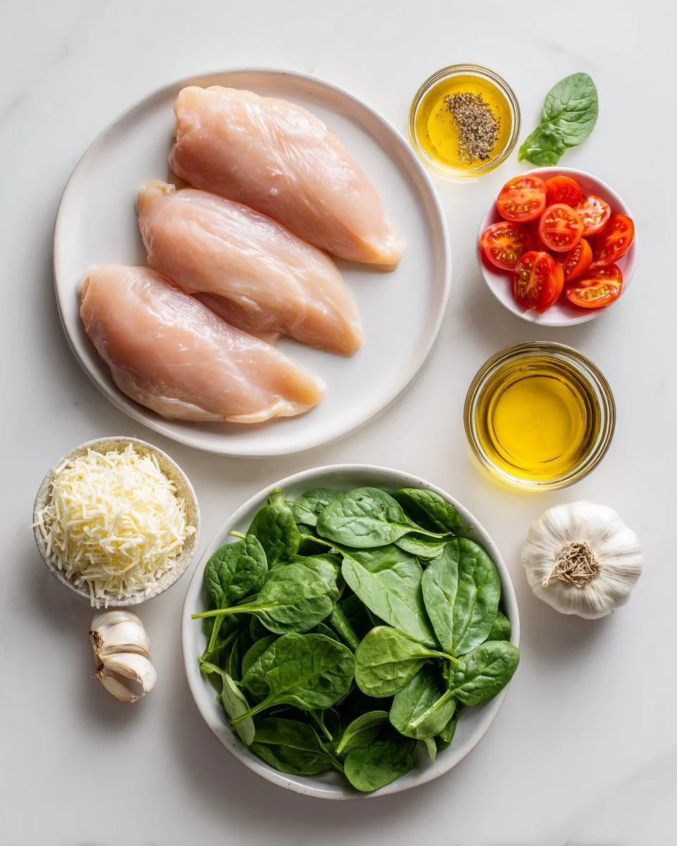 Spinach Stuffed Chicken Breast
