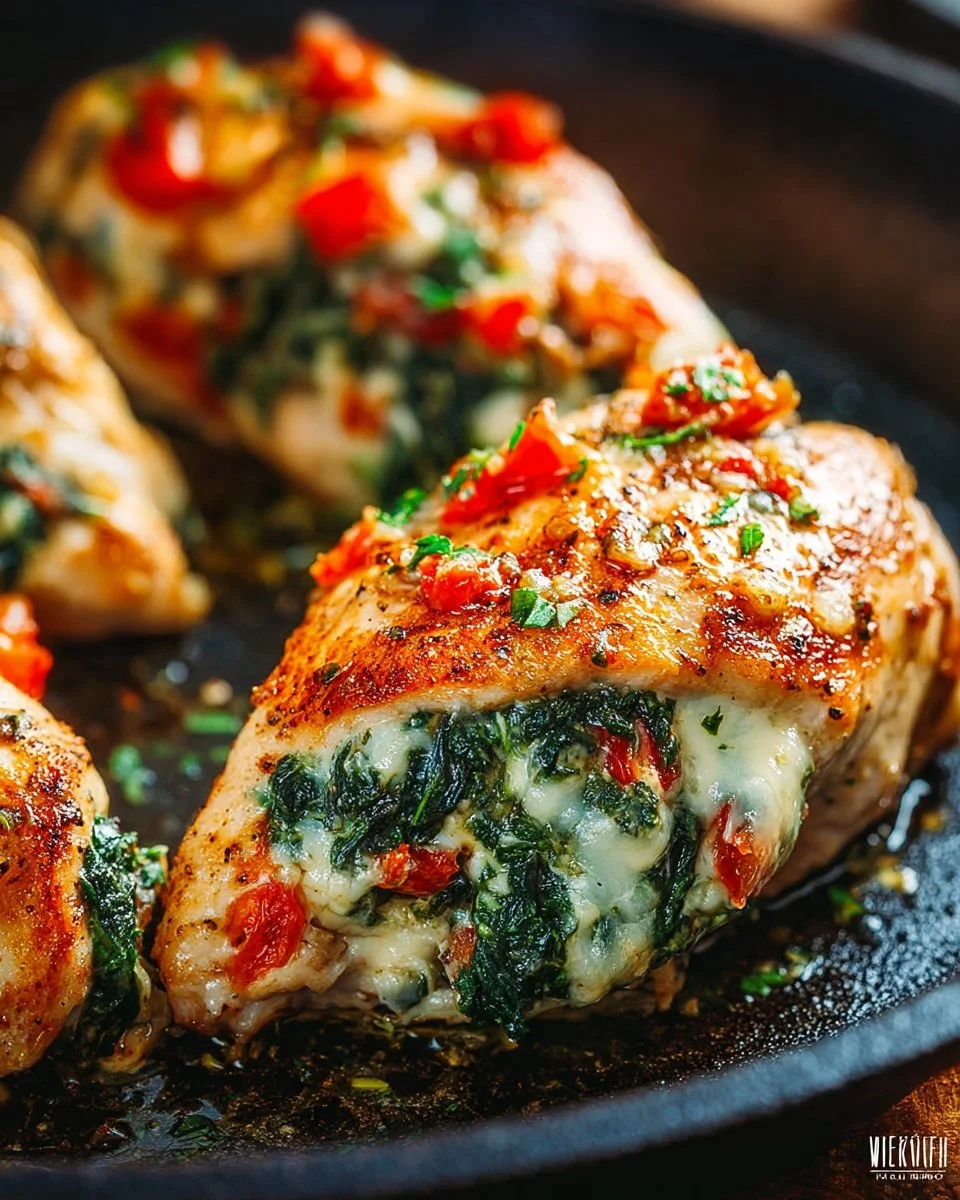 Spinach Stuffed Chicken Breast