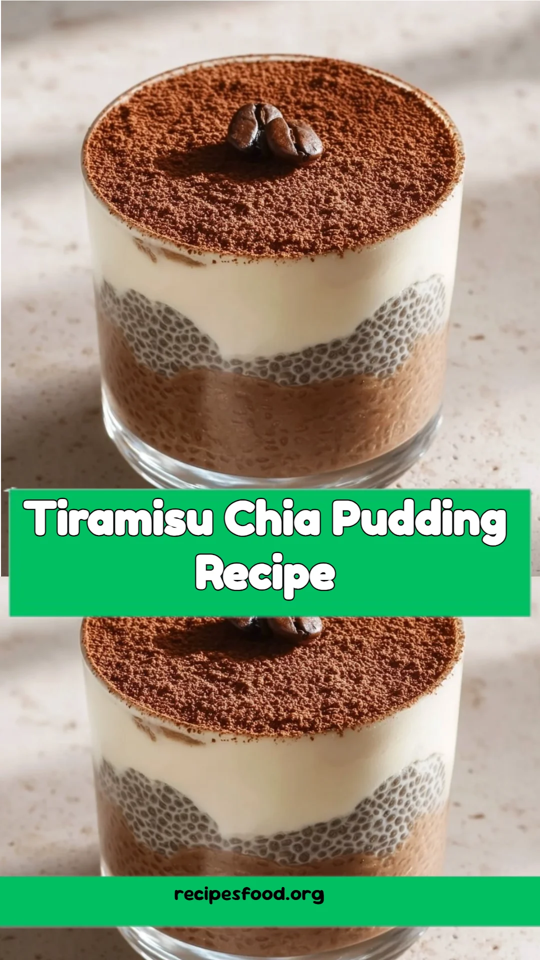 Tiramisu Chia Pudding Recipe