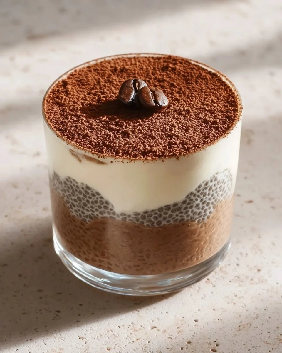 Tiramisu Chia Pudding Recipe