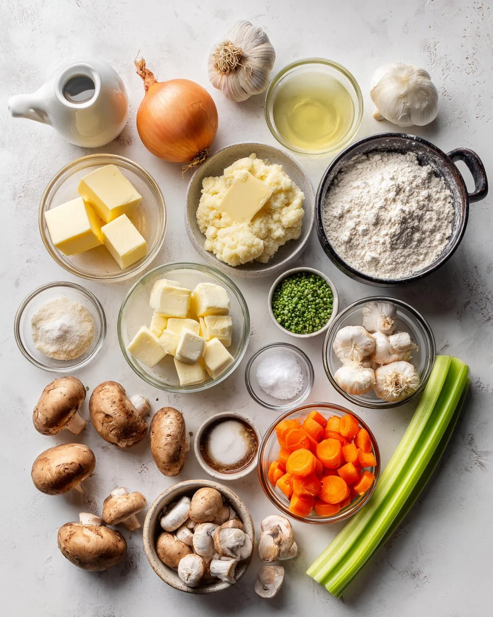 Vegetarian Vegetable and Mushroom Pot Pie