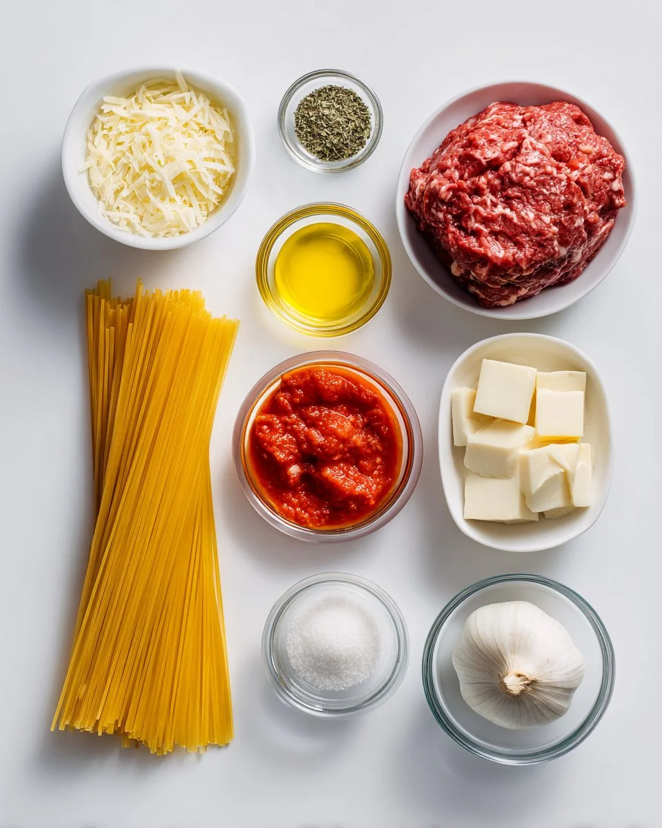 Velveeta Linguine with Italian Beef Marinara