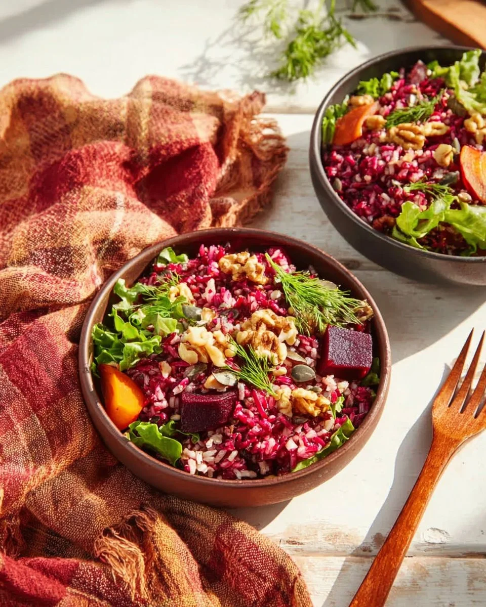 Wild Rice & Roasted Beet Salad