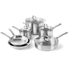 Calphalon Stainless Steel Cookware Set