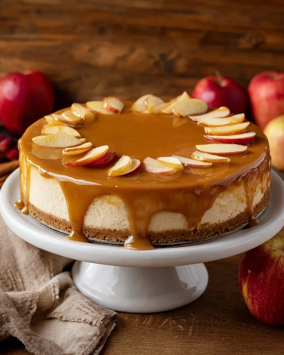 Apple Cider Cheesecake