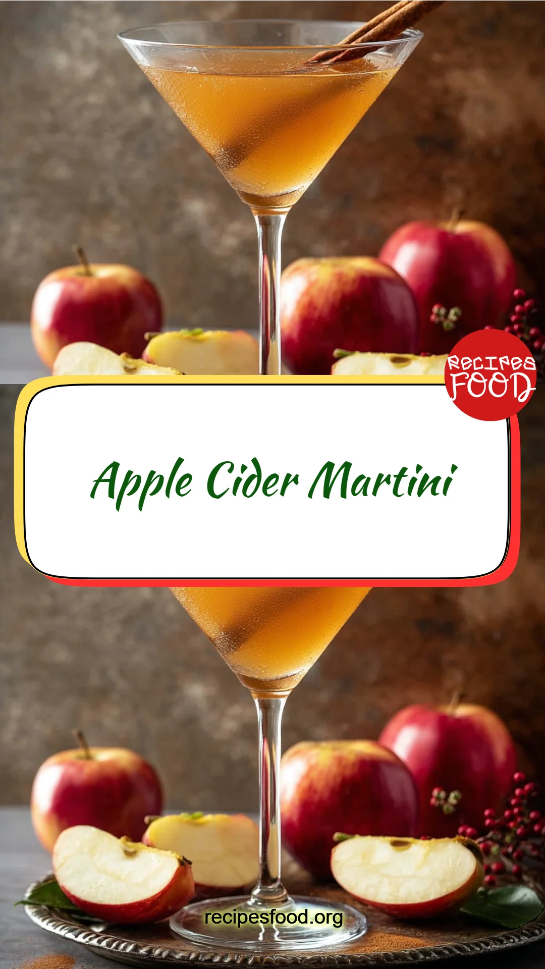 Apple Cider Martini