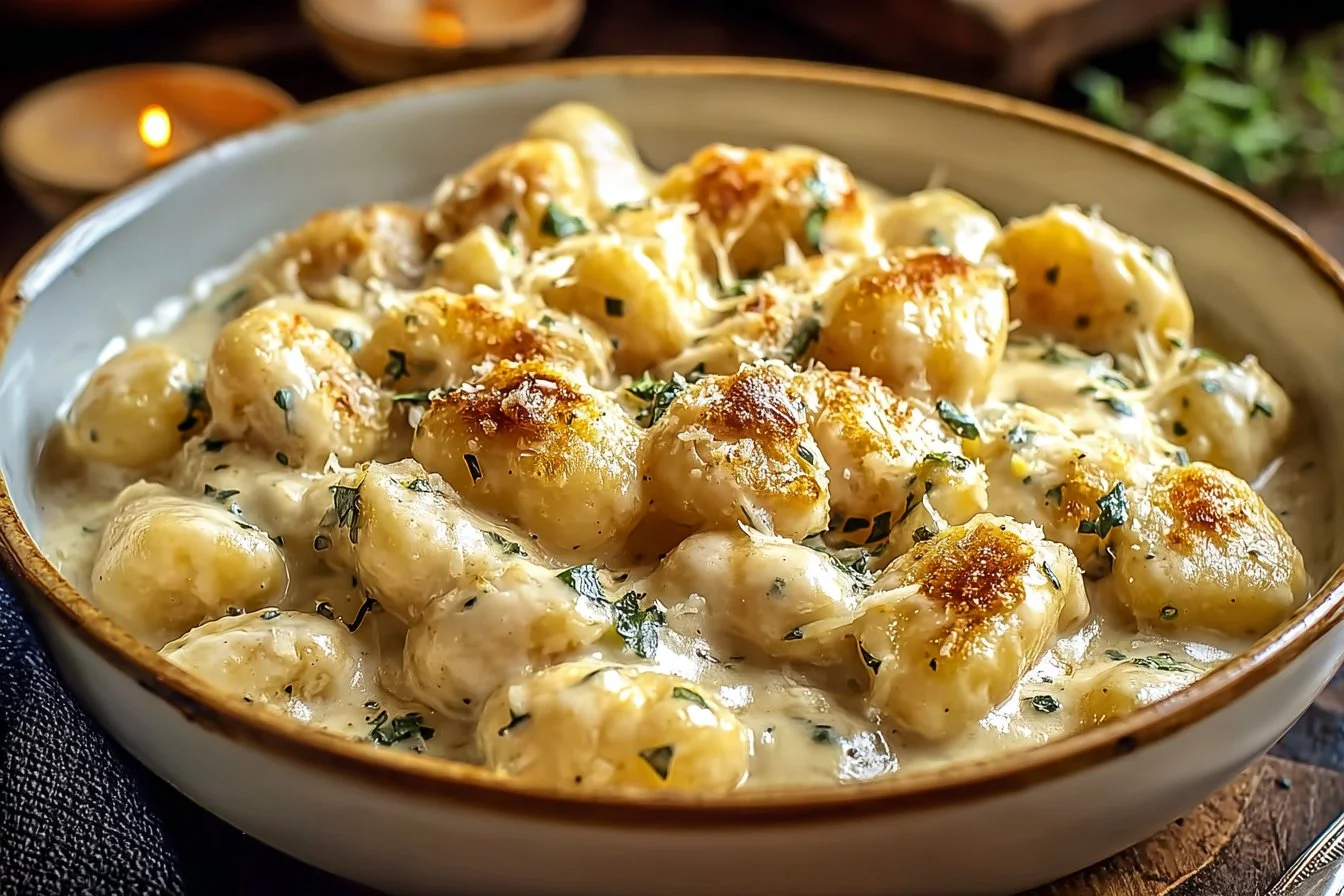 Creamy Crack Chicken Gnocchi
