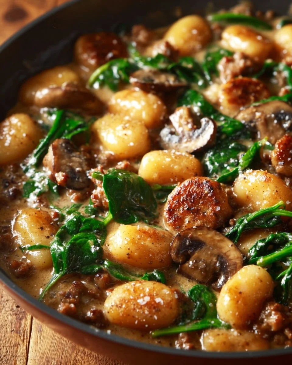 Italian Sausage Gnocchi Skillet