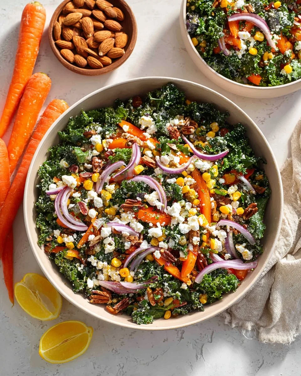 Warm Kale and Lentil Salad