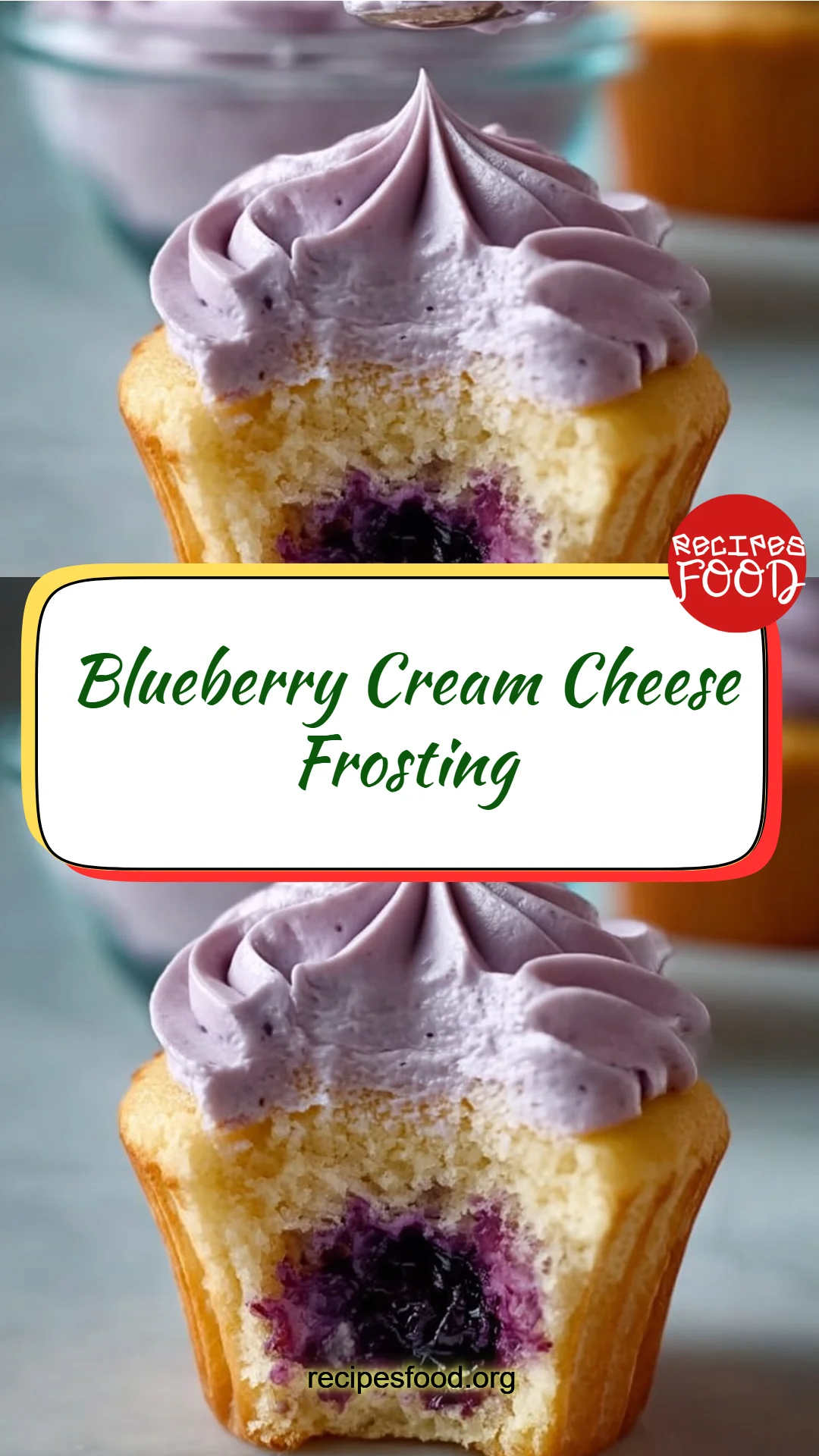 Blueberry Cream Cheese Frosting