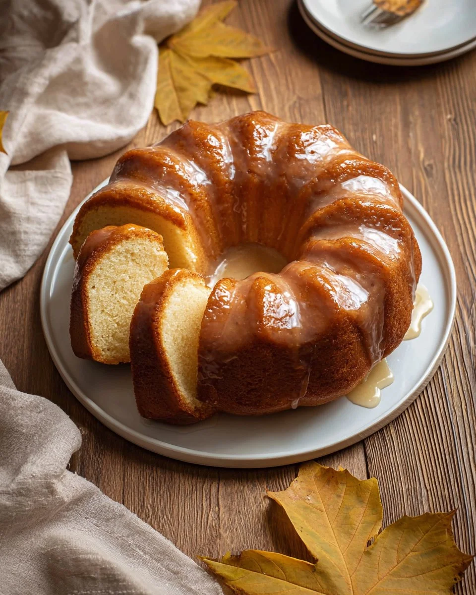 Brown Sugar Maple Pound Cake