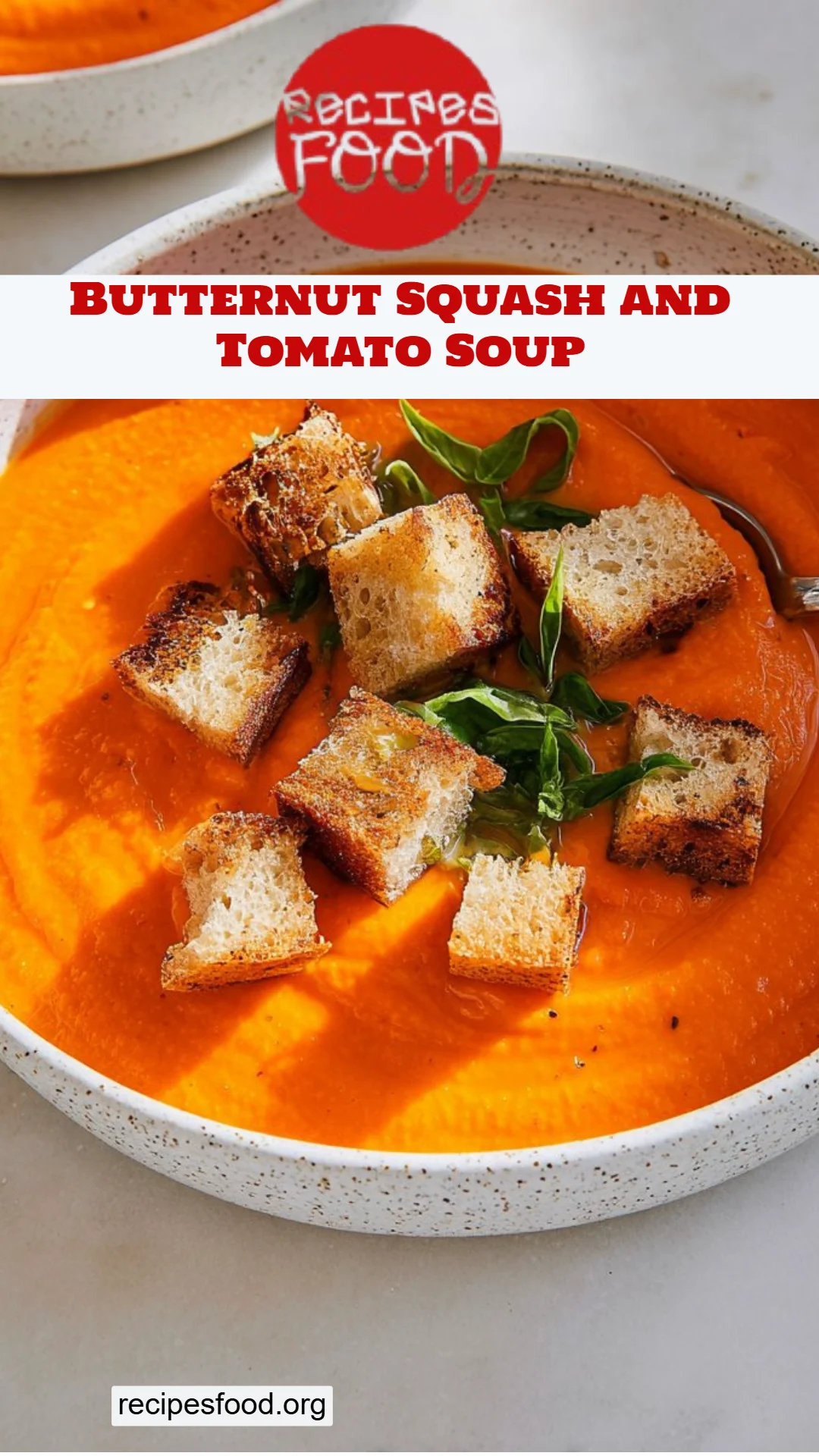 Butternut Squash and Tomato Soup