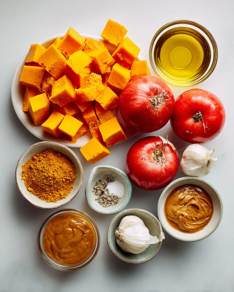 Butternut Squash and Tomato Soup