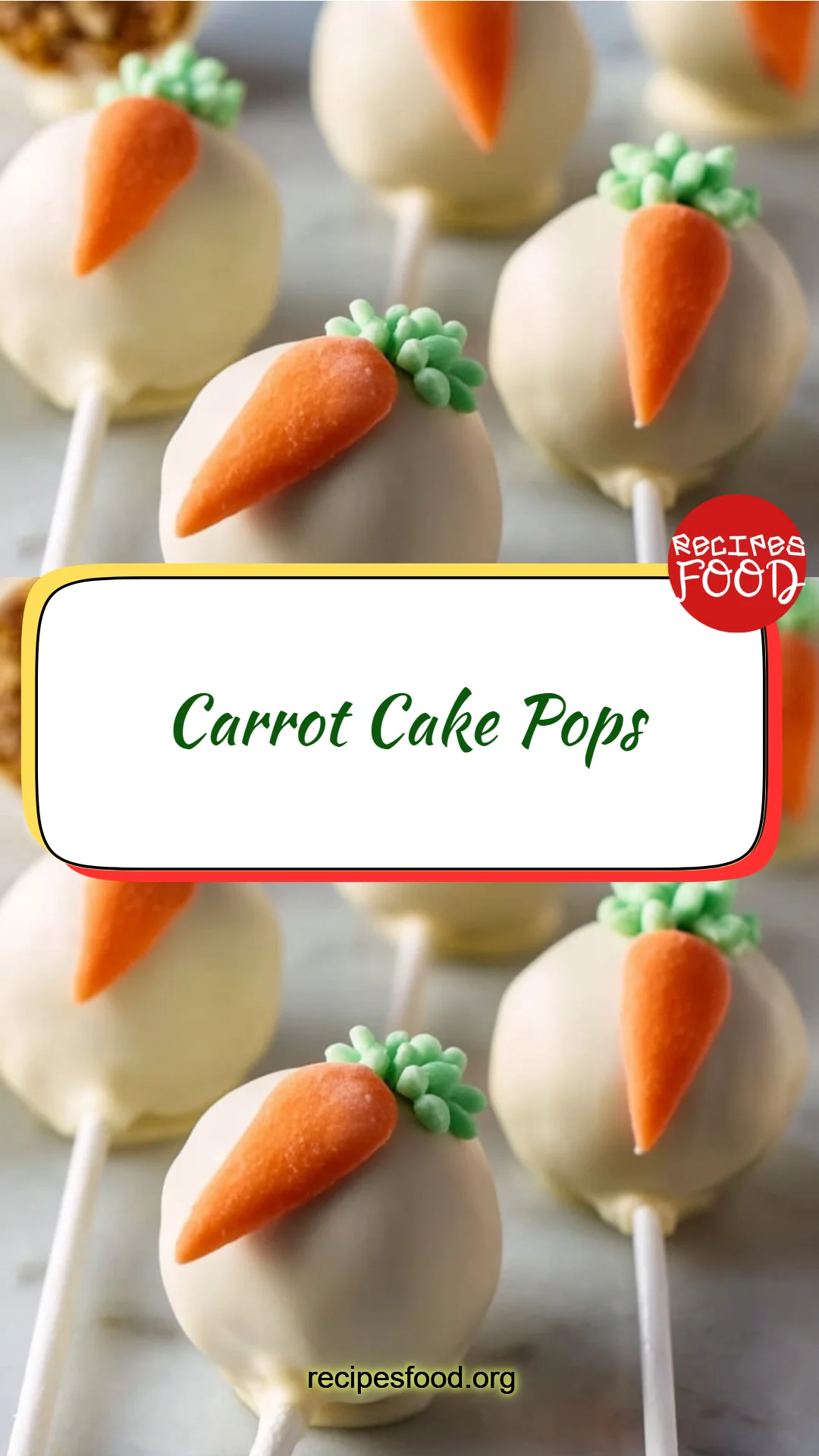 Carrot Cake Pops