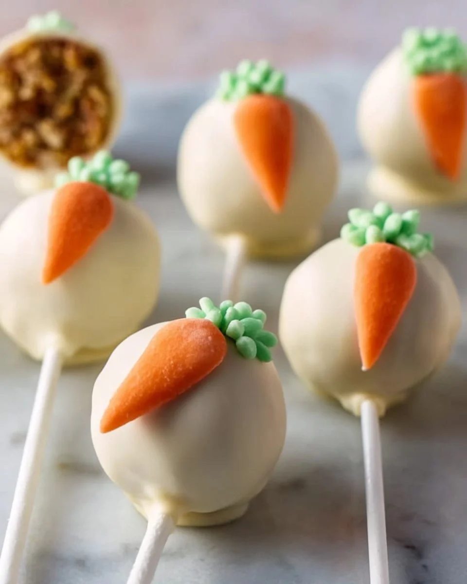 Carrot Cake Pops