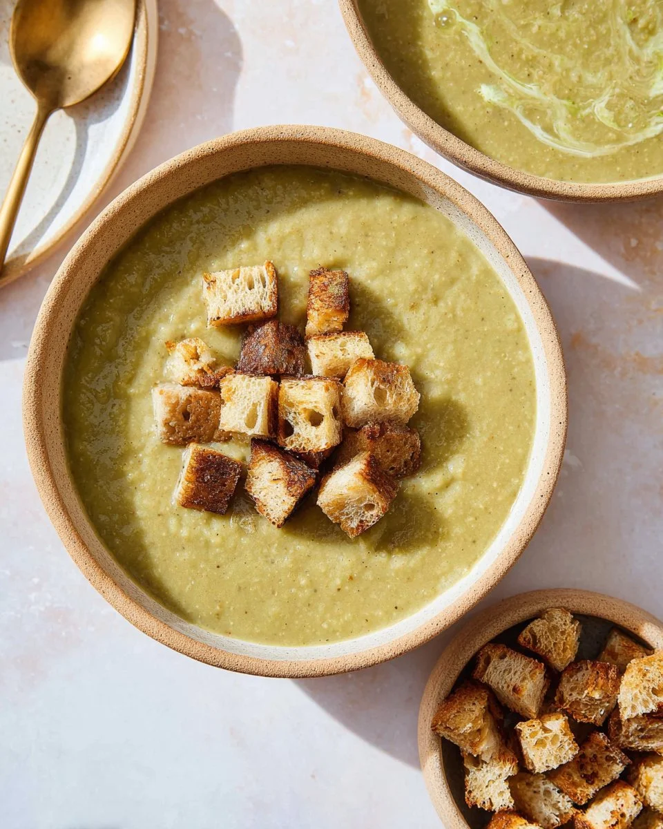 Cauliflower Potato and Leek Soup