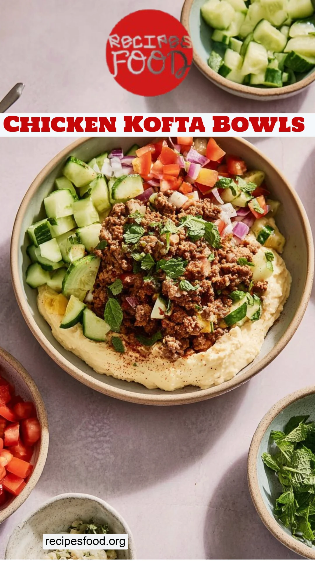 Chicken Kofta Bowls