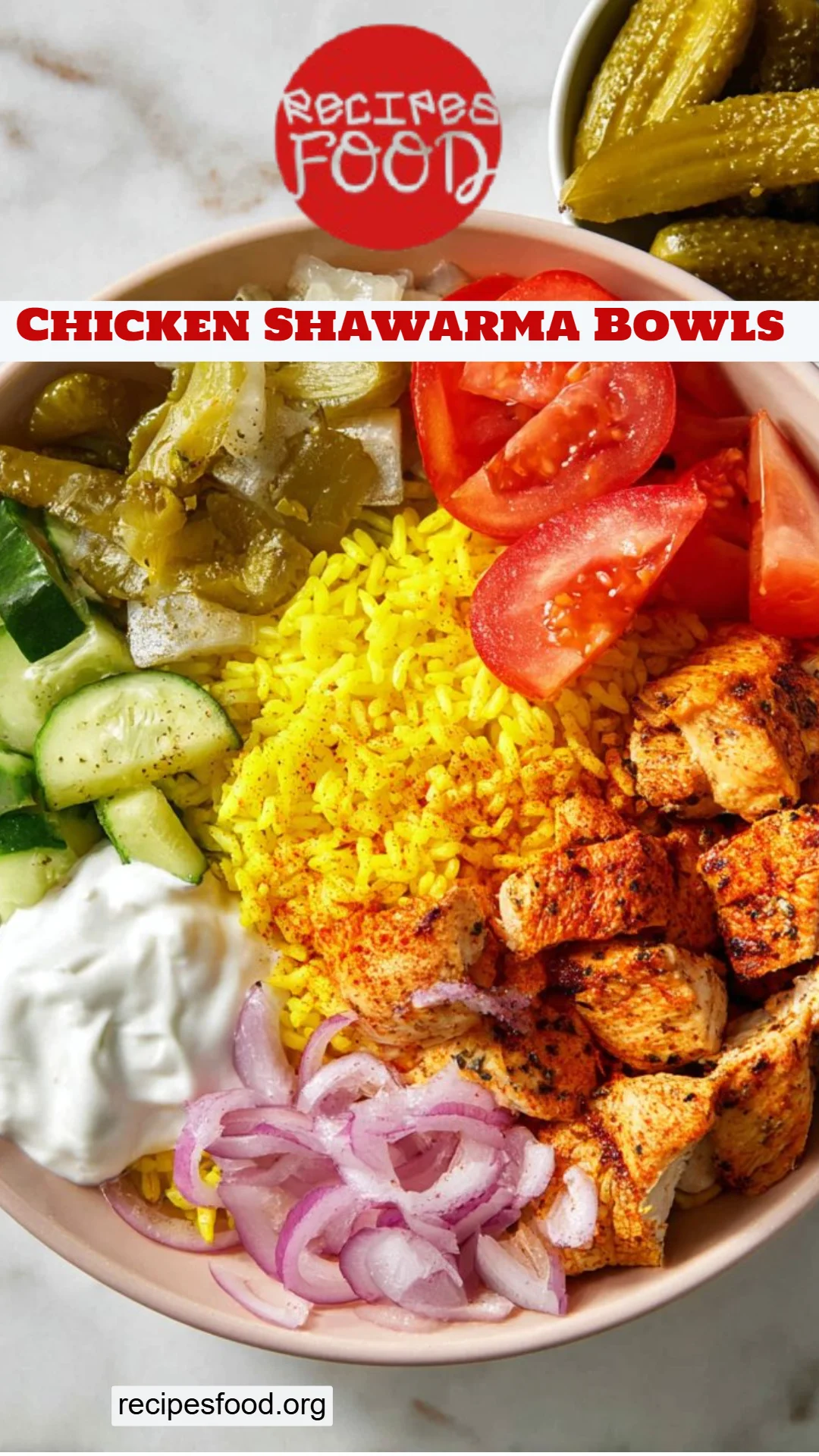 Chicken Shawarma Bowls