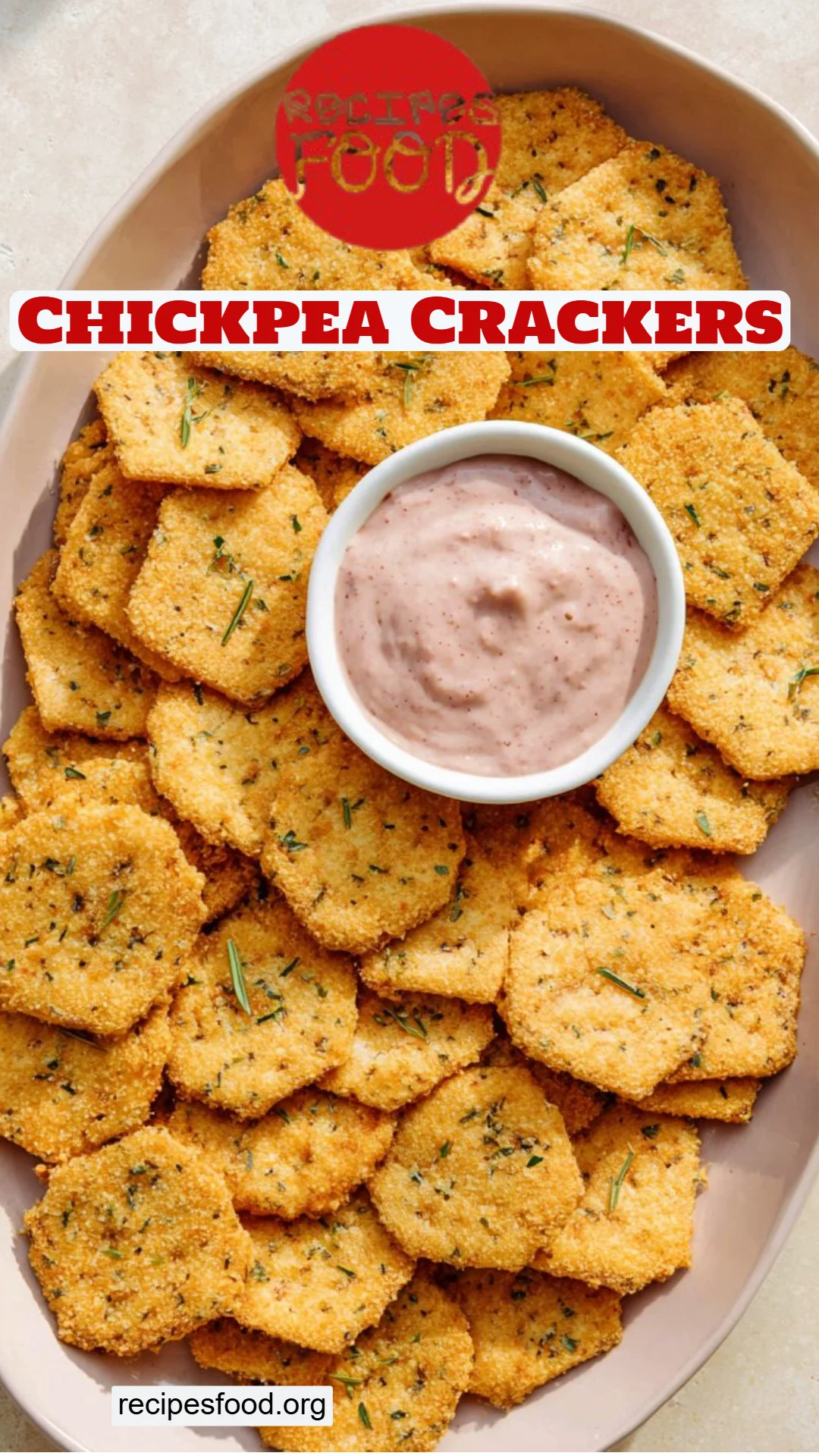 Chickpea Crackers