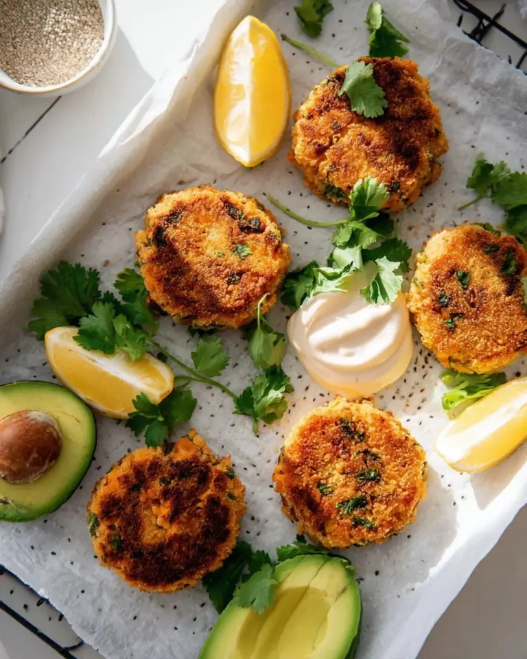 Delicious homemade cod fish cakes with herbs and spices, served on a plate.