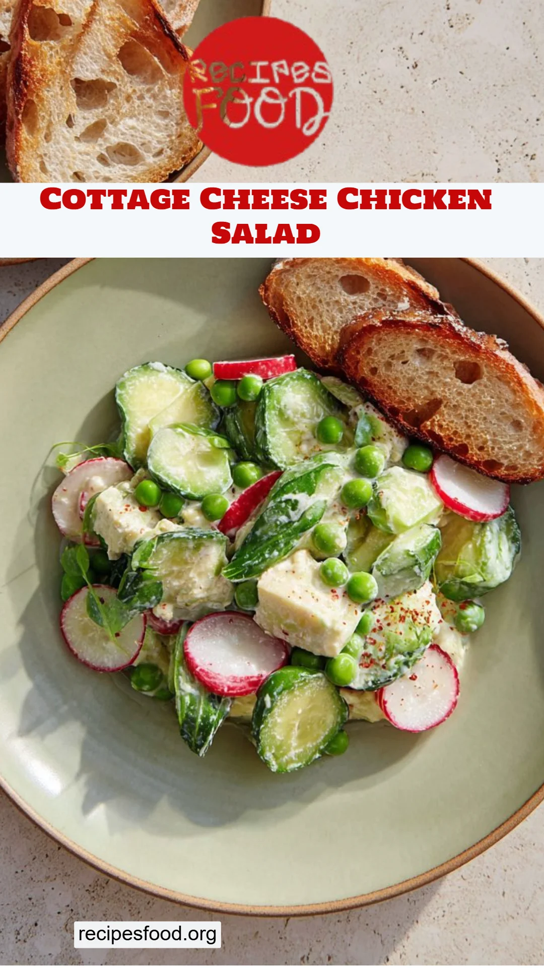 Cottage Cheese Chicken Salad