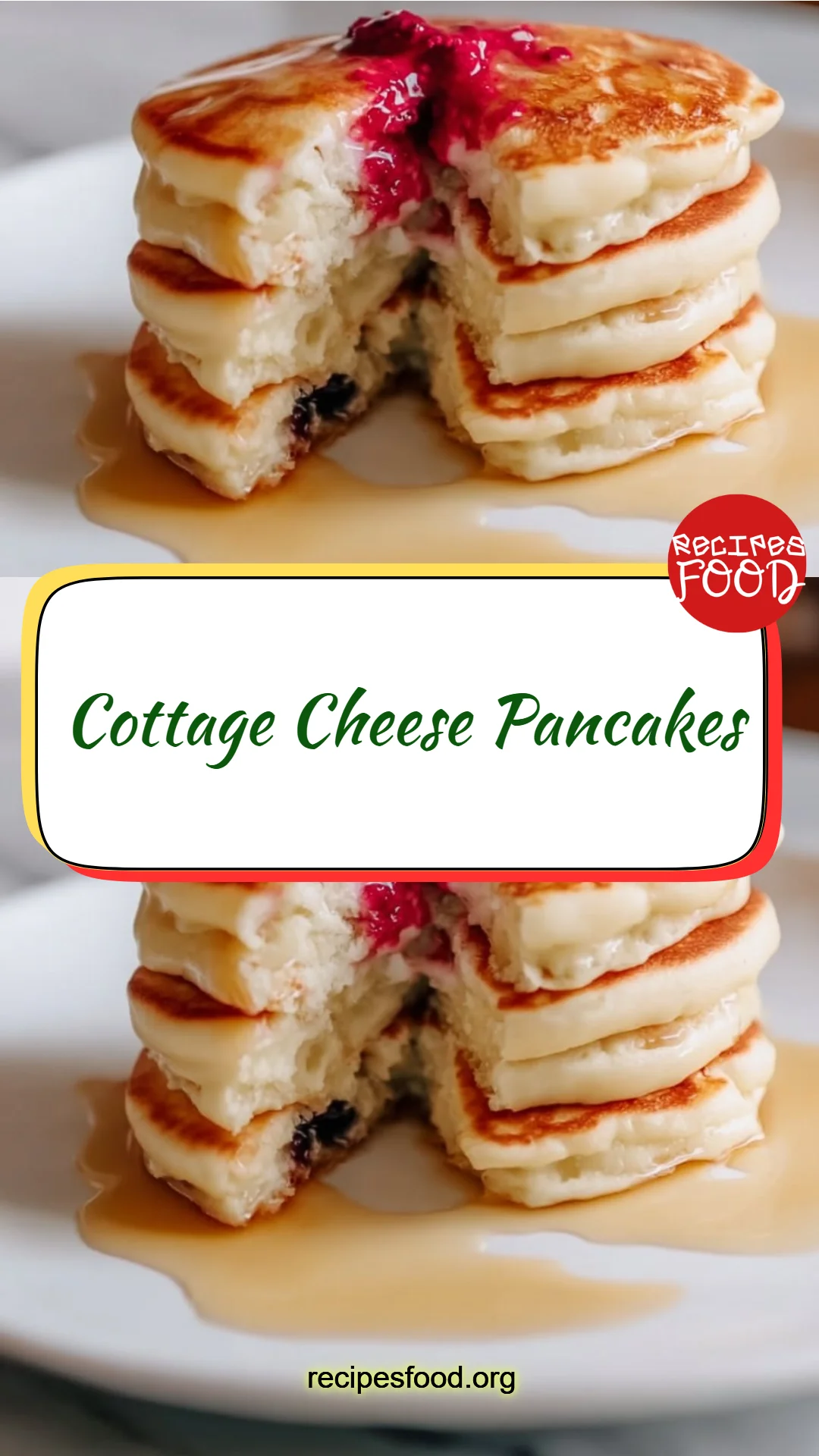 Cottage Cheese Pancakes