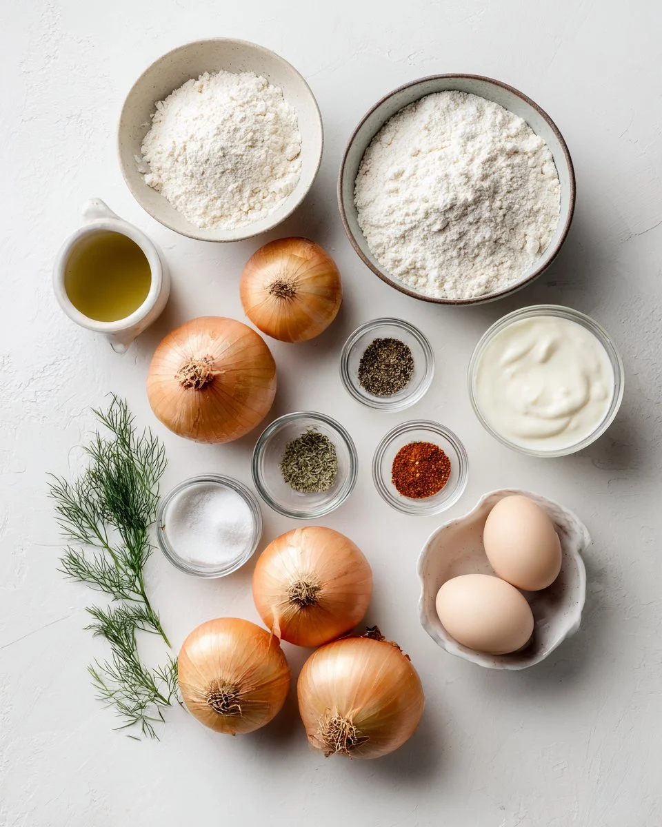 Crispy Mini Bloomin’ Onions & Creamy Ranch Dip