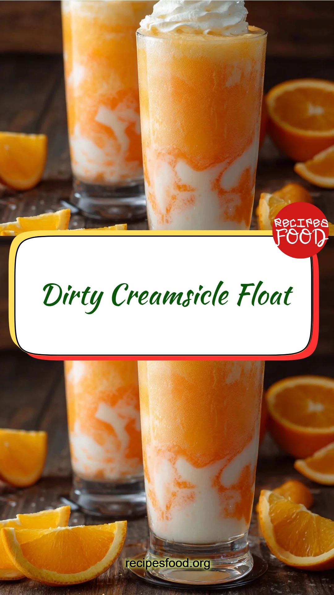 Dirty Creamsicle Float