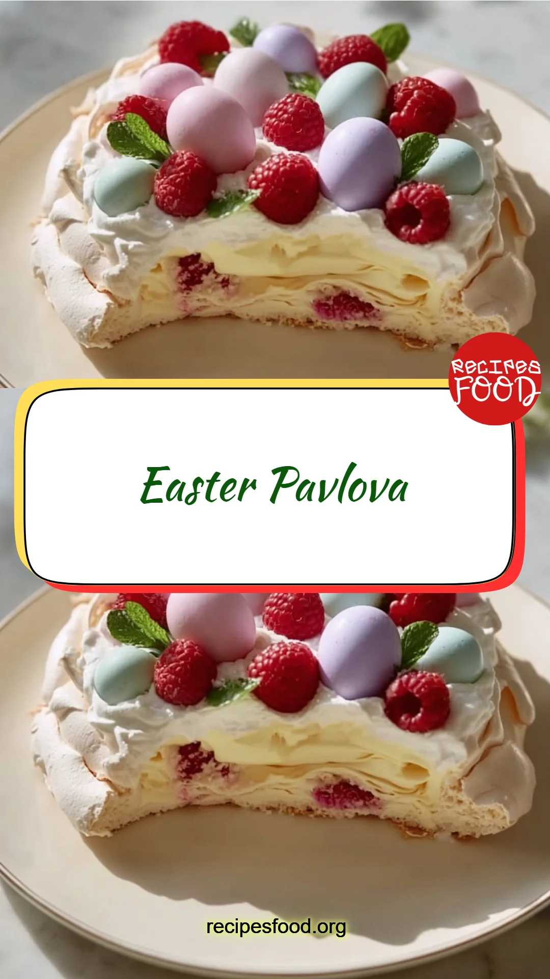 Easter Pavlova