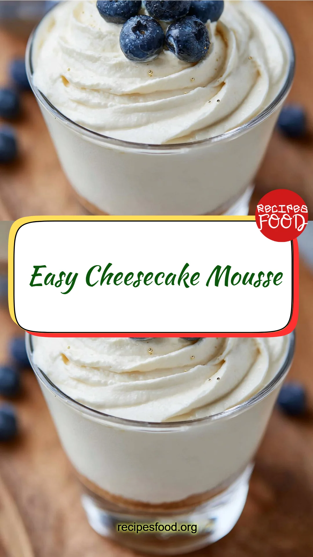 Easy Cheesecake Mousse