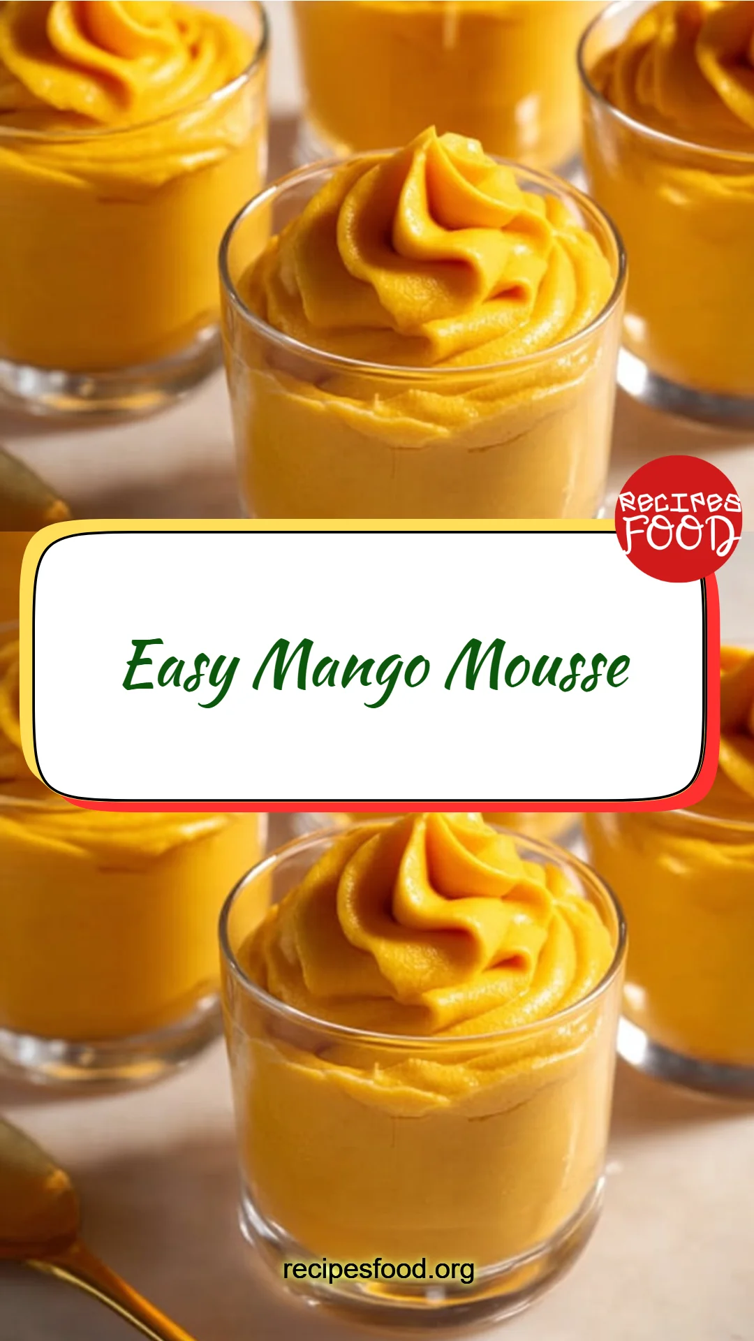 Easy Mango Mousse