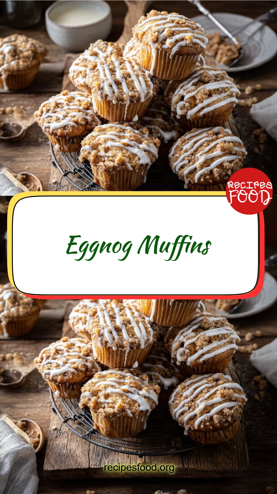 Eggnog Muffins