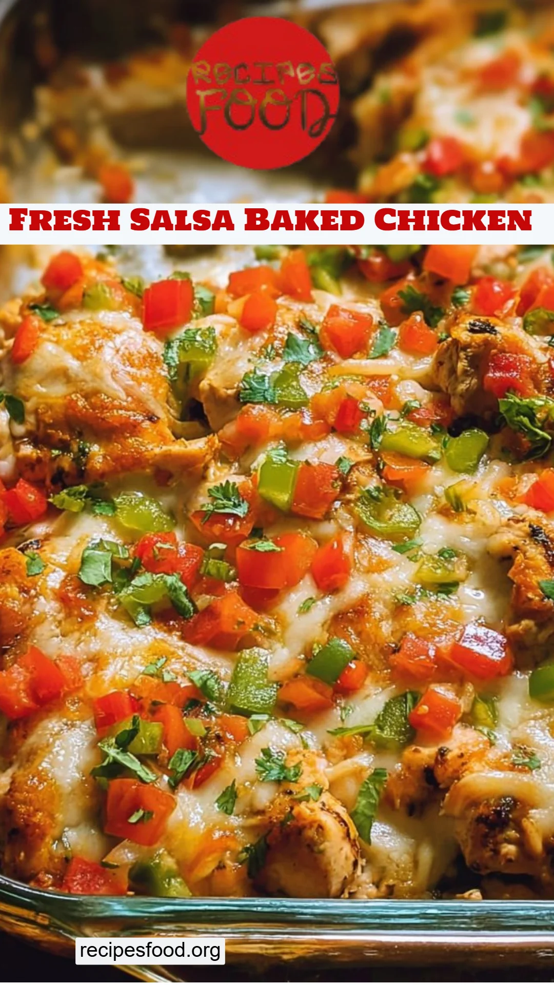 Fresh Salsa Baked Chicken