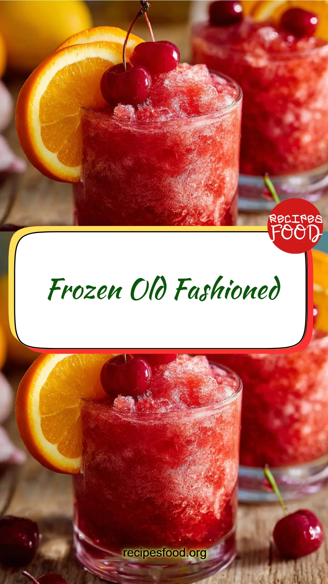 Frozen Old Fashioned