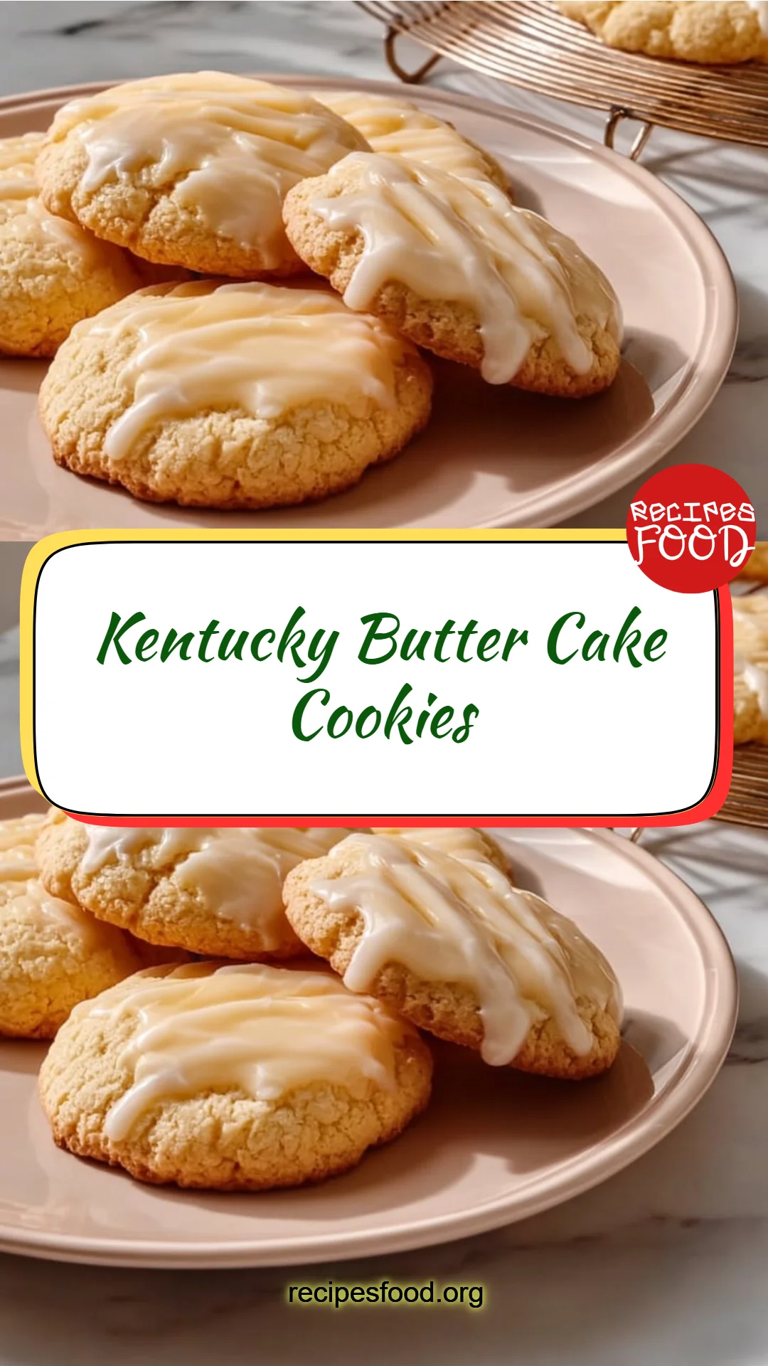 Kentucky Butter Cake Cookies
