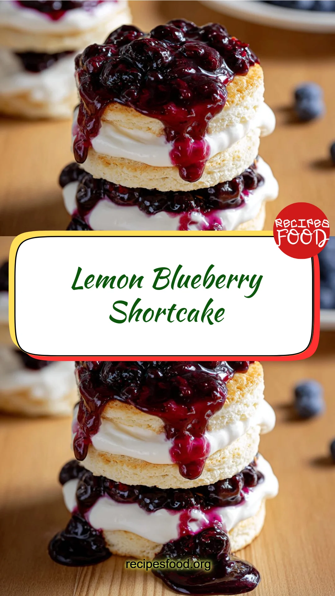 Lemon Blueberry Shortcake