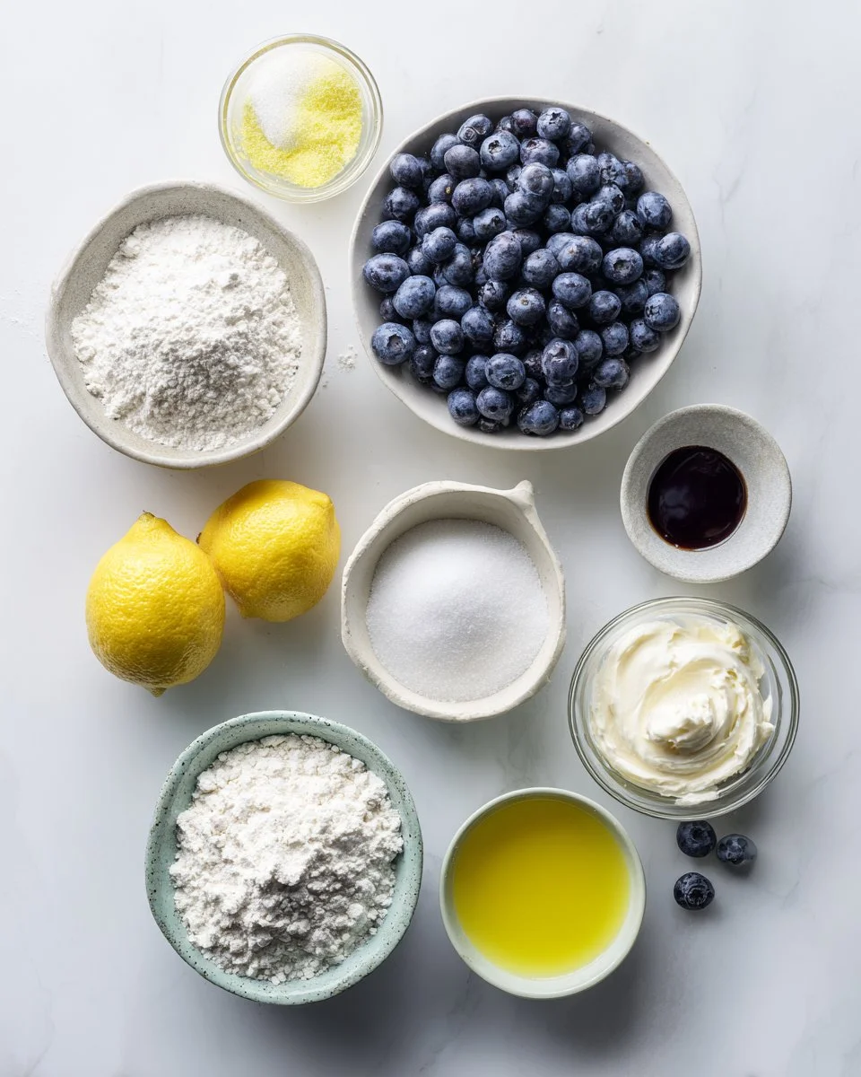 Lemon Blueberry Shortcake