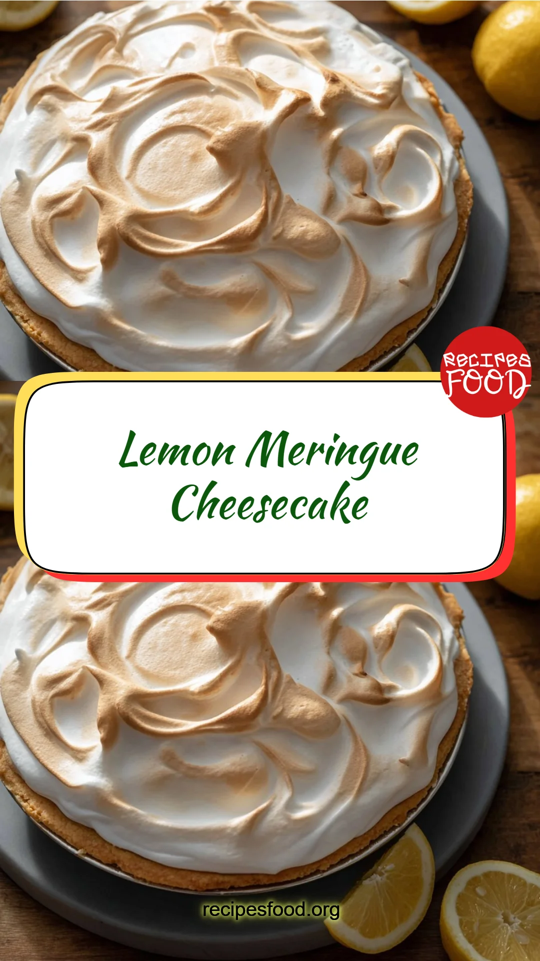 Lemon Meringue Cheesecake