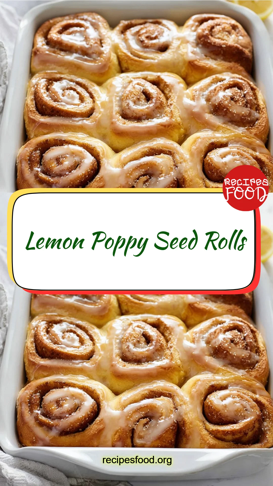 Lemon Poppy Seed Rolls
