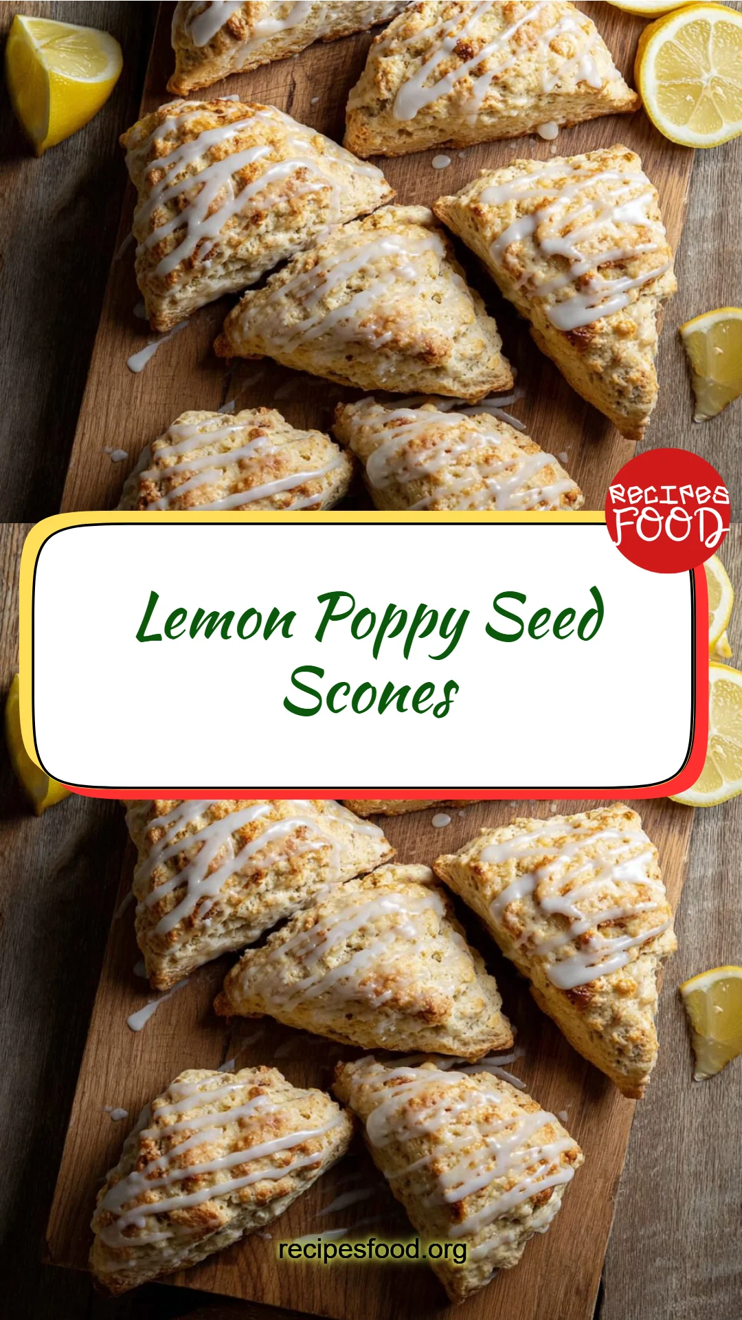 Lemon Poppy Seed Scones