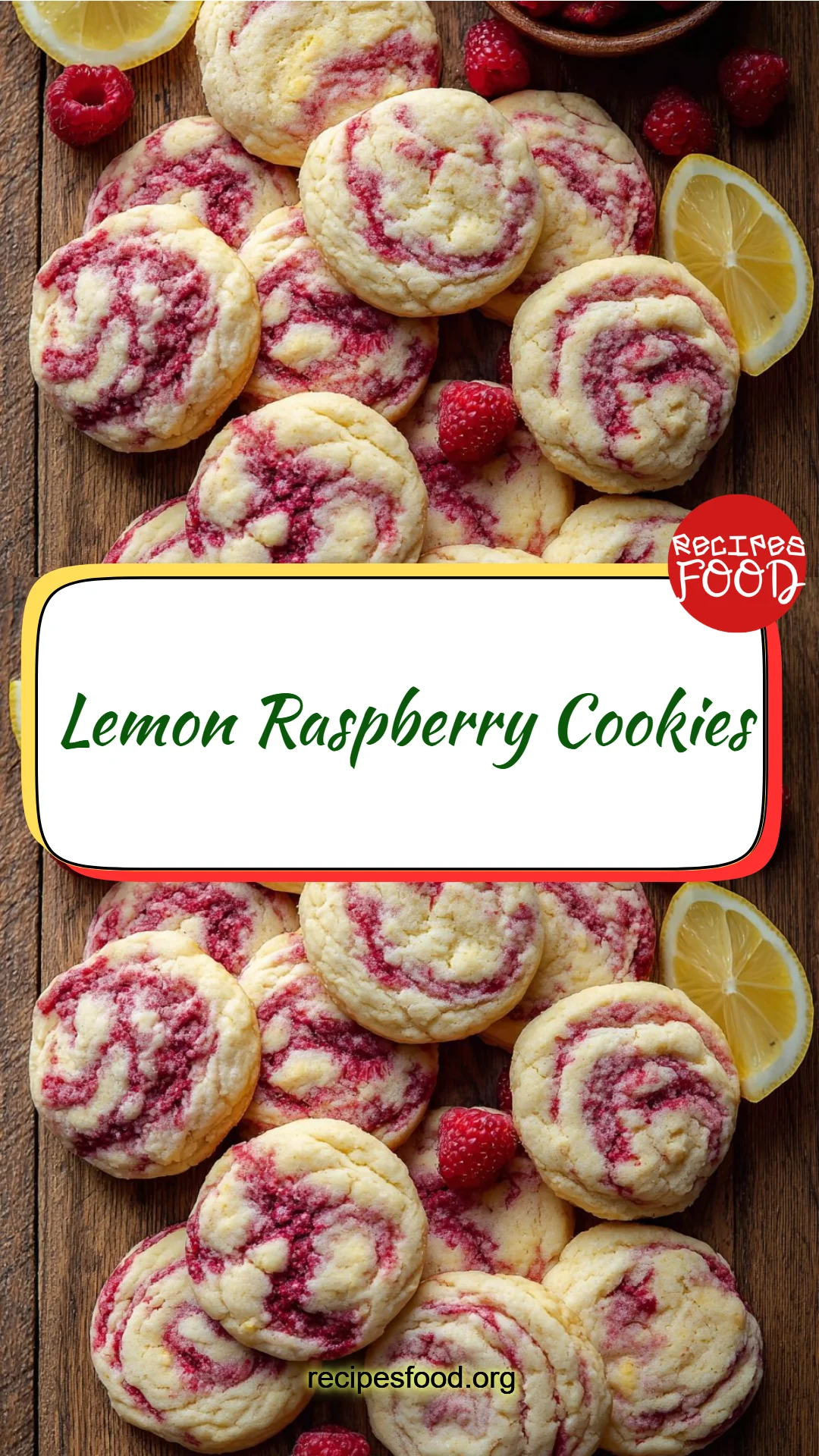 Lemon Raspberry Cookies