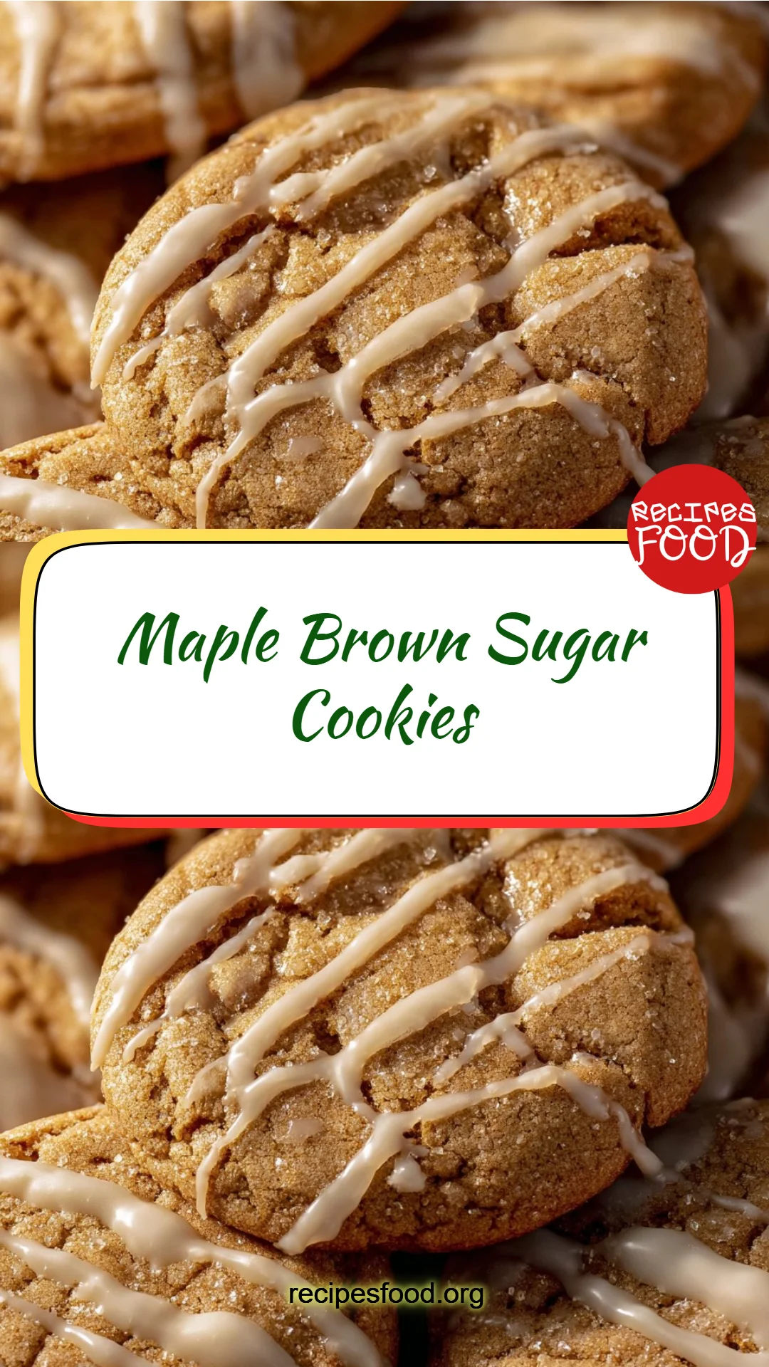 Maple Brown Sugar Cookies