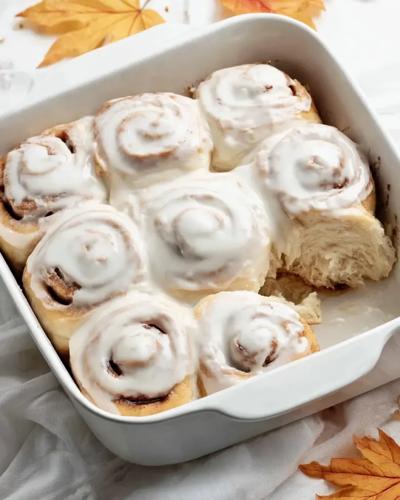 Maple Cinnamon Rolls