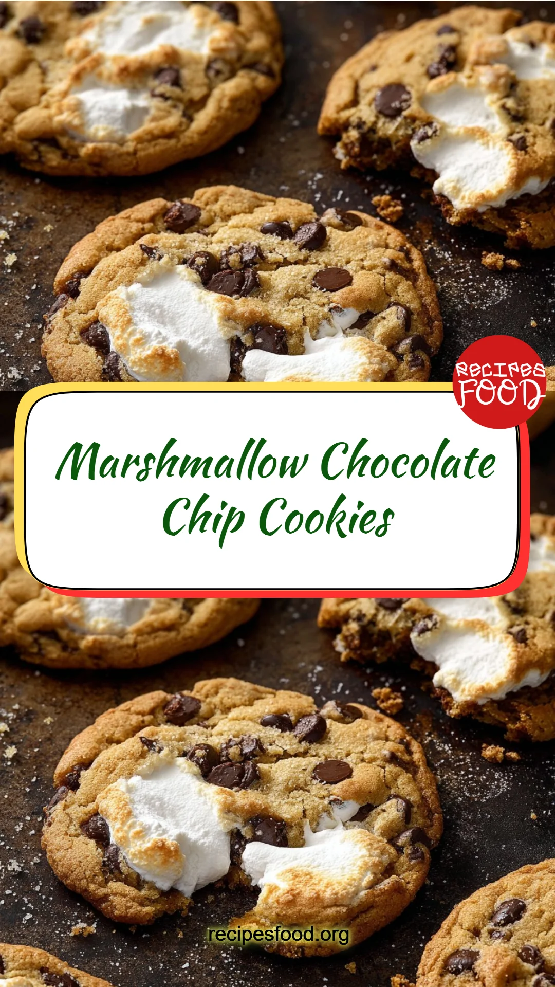 Marshmallow Chocolate Chip Cookies