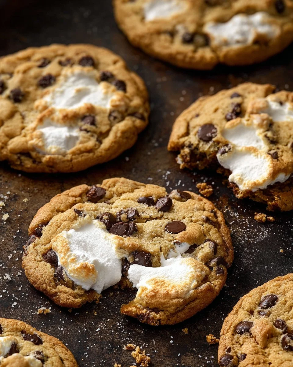 Marshmallow Chocolate Chip Cookies