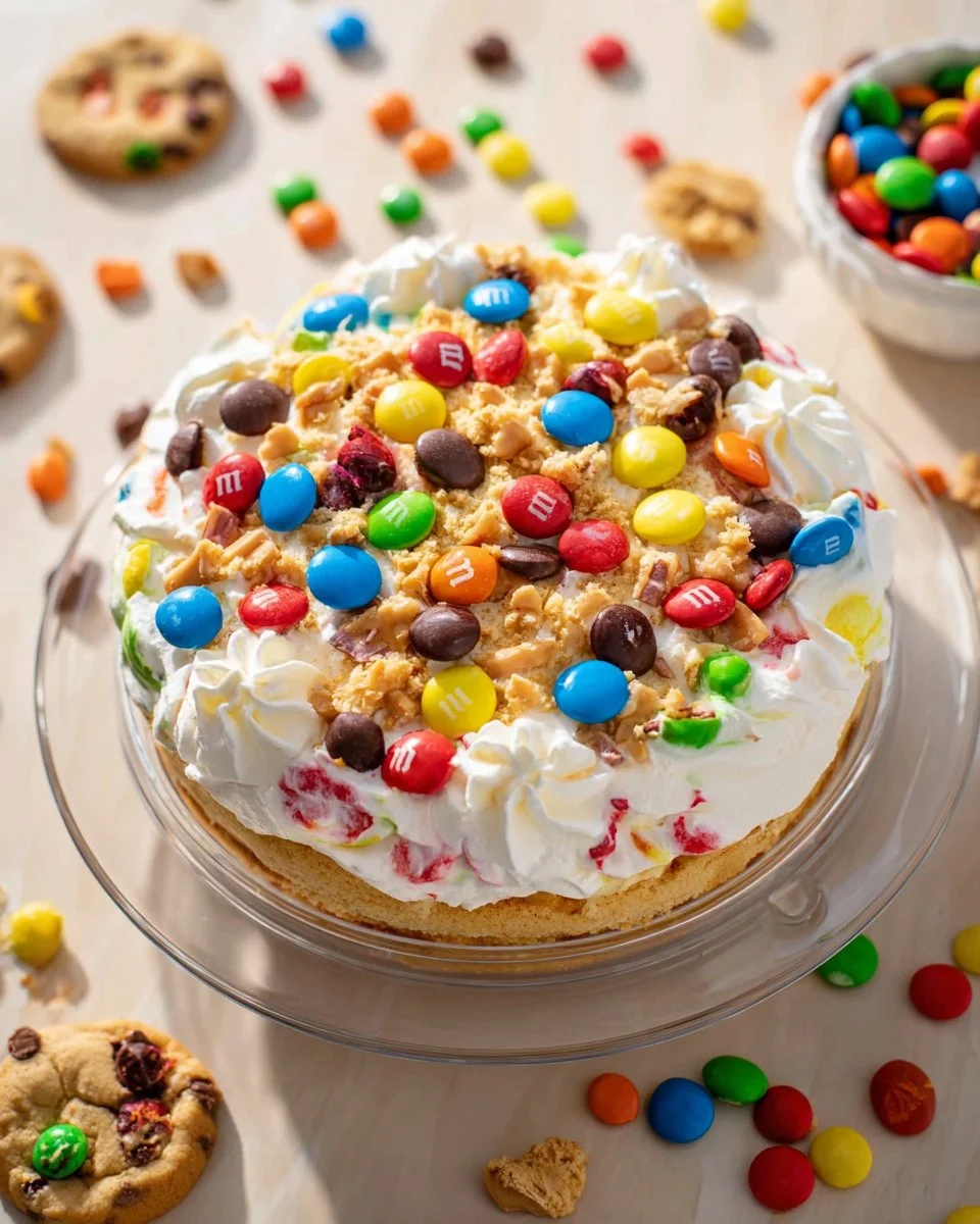 Monster Cookie Cheesecake