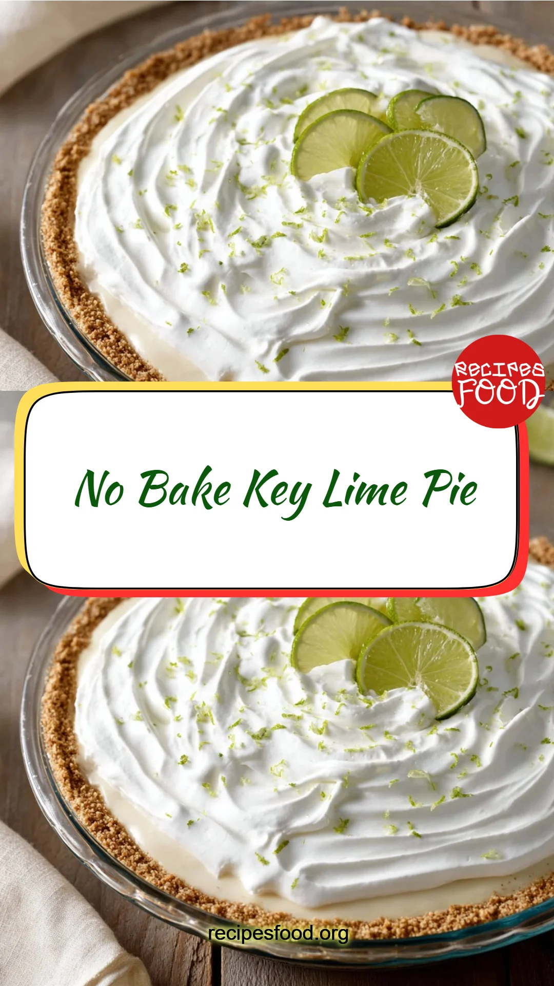 No Bake Key Lime Pie